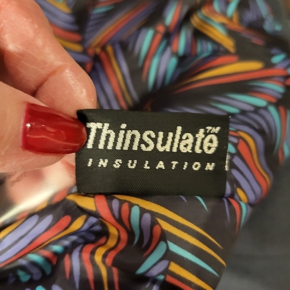 Delia's Hooded Med Parka grey Ihinsulate - Picture 3 of 13